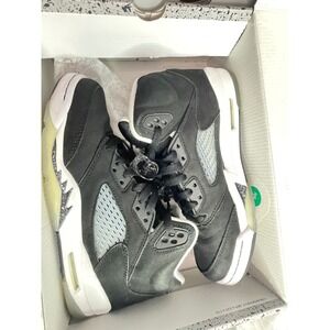 Air Jordan 5 Retro GS Black Cool Grey White Kids Youth Size 6Y 440888 011